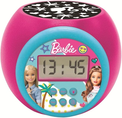 Lexibook Barbie Projector Väckarklocka Rosa