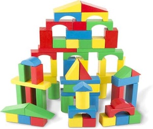 Melissa & Doug Byggklossar 100 Bitar