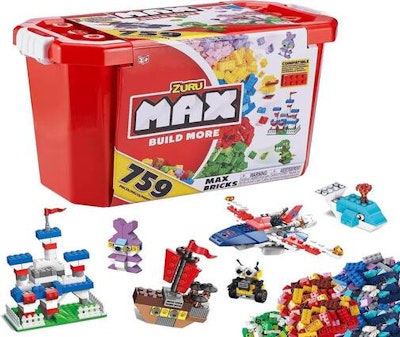 MAX Build More Byggklossar 759 Bitar
