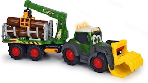 Dickie Toys Grävmaskin Med Släpvagn