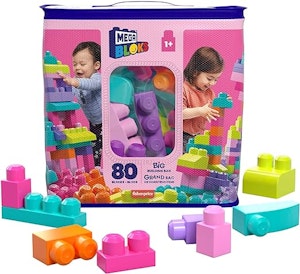 Mega Blocks Stor Byggväska 80 Delar