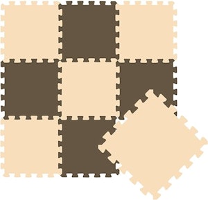 Littletom Lekplattor Brun/Beige