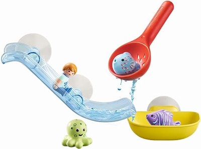 Playmobil 70637 Vattenrutschkana Med Havsdjur