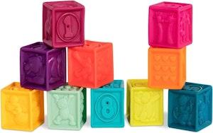 Battat Toys Mjuka Baby Byggklossar