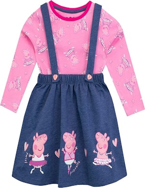 Greta Gris Pinafore Klänning