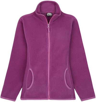 Citycomfort Fleecejacka Lila