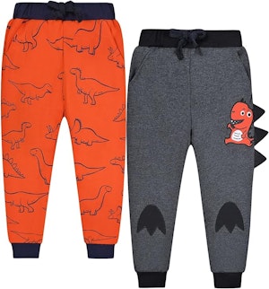 Camlake 2-Pack Träningsbyxor Orange/Grå