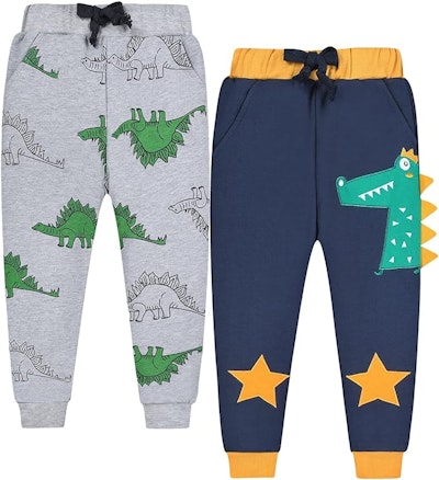 Camlake 2-Pack Träningsbyxor Dinosaur