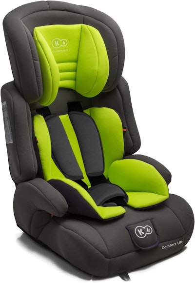 Kinderkraft Comfort Up Bilbarnstol, Grey/Green