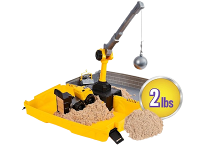 Kinetic Sand Hopfällbar Sandlåda, Byggarbetsplats