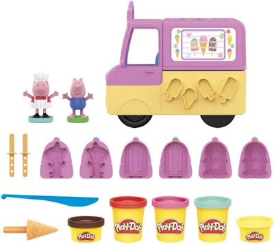 Play-Doh Greta Gris Glassbil