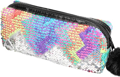 Pennfodral Rainbow Paljetter