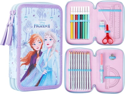 Disney Frozen Pennfodral Blå