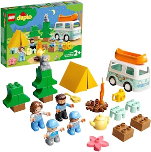 LEGO DUPLO Town Familjeäventyr Med Husbil 10946