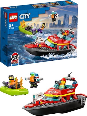 LEGO City Fire 60373 Brandräddningsbåt
