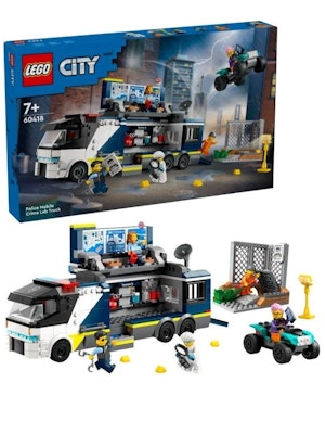 LEGO City 60418 Polisens Mobila Laboratoriebil