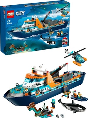 LEGO City Exploration 60368 Polarutforskare och skepp