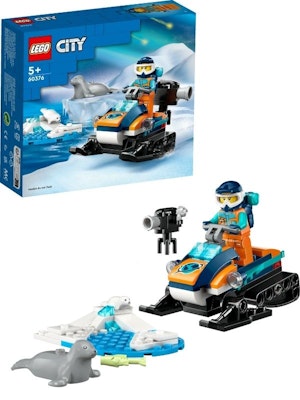 LEGO City 60376 Polarutforskare Och Snöskoter