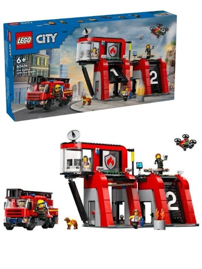 LEGO City 60414 Brandstation