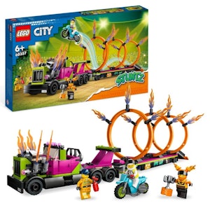 LEGO City Stuntz 60357 Stuntbil och eldringsutmaning