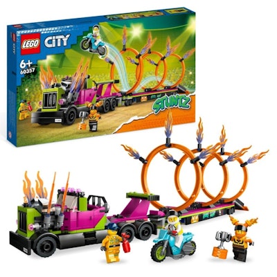 LEGO City Stuntz 60357 Stuntbil och eldringsutmaning
