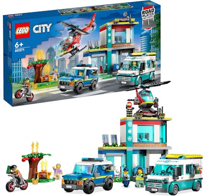 LEGO City Police 60371 Utryckningsfordonens högkvarter