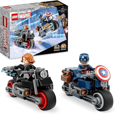 LEGO Super Heroes 76260 Black Widows & Captain Americas Motorcyklar