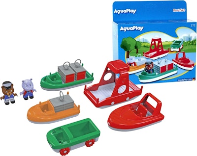 Aquaplay Båtset Med Figurer