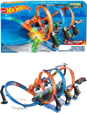 Hot Wheels Corkscrew Crash Bilbana