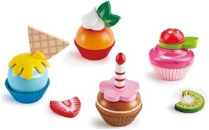 Hape Cupcakes I Trä