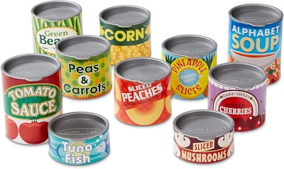 Melissa & Doug Burkar Med Leksaksmat