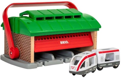 BRIO 33474 Tågstall Med Handtag