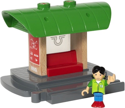 BRIO 33840 Tågstation Med Ljud