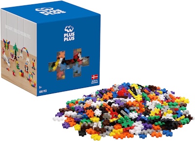Plus Plus 3D Byggsats Basic 600 Bitar