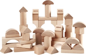 BRIO 30113 Set med 50 Klossar