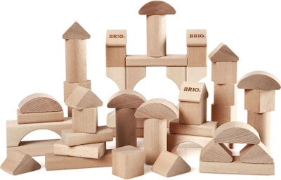 BRIO 30113 Set med 50 Klossar