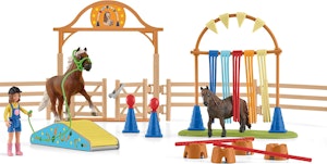 Schleich Farm World Pony Agility Training