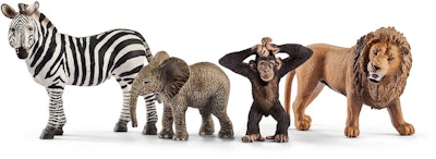 Schleich Vilda Djur 4-pack