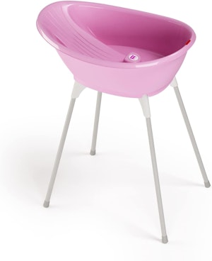 OKbaby Badbalja Med Stödställ Rosa