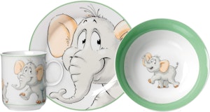 Ritzenhoff & Breker Barnservis I Porslin Elefant