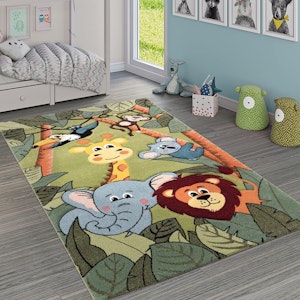 Paco Home Barnmatta Jungle Animals
