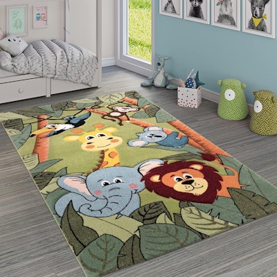 Paco Home Barnmatta Jungle Animals