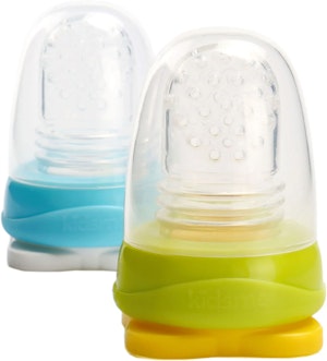 Kidsme Food Pouch Adaptor Lime/Blå