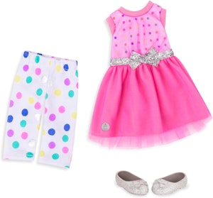 Glitter Girls Sparkly Dress Outfit