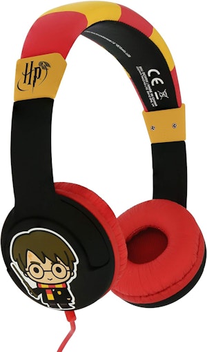 OTL Harry Potter on-ear hörlurar Svart/Röd