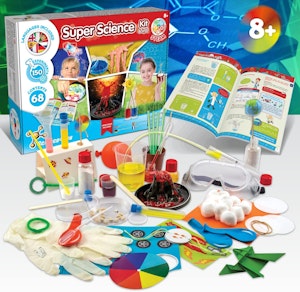 Science4you vetenskapslabb med 150 vetenskapliga experiment