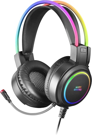 Mars Gaming RGB Flow Headset Svart