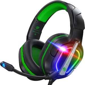 Fachixy FC100 Gaming Headset Svart/Grön