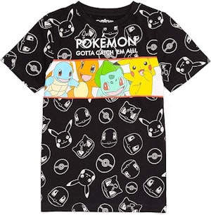 Pokemon T-shirt Svart