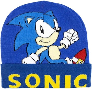 Sonic Stickad mössa